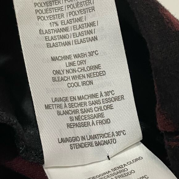 Lyssé Mara Plaid High Waist Ponte Leggings - Small - Picture 11 of 12